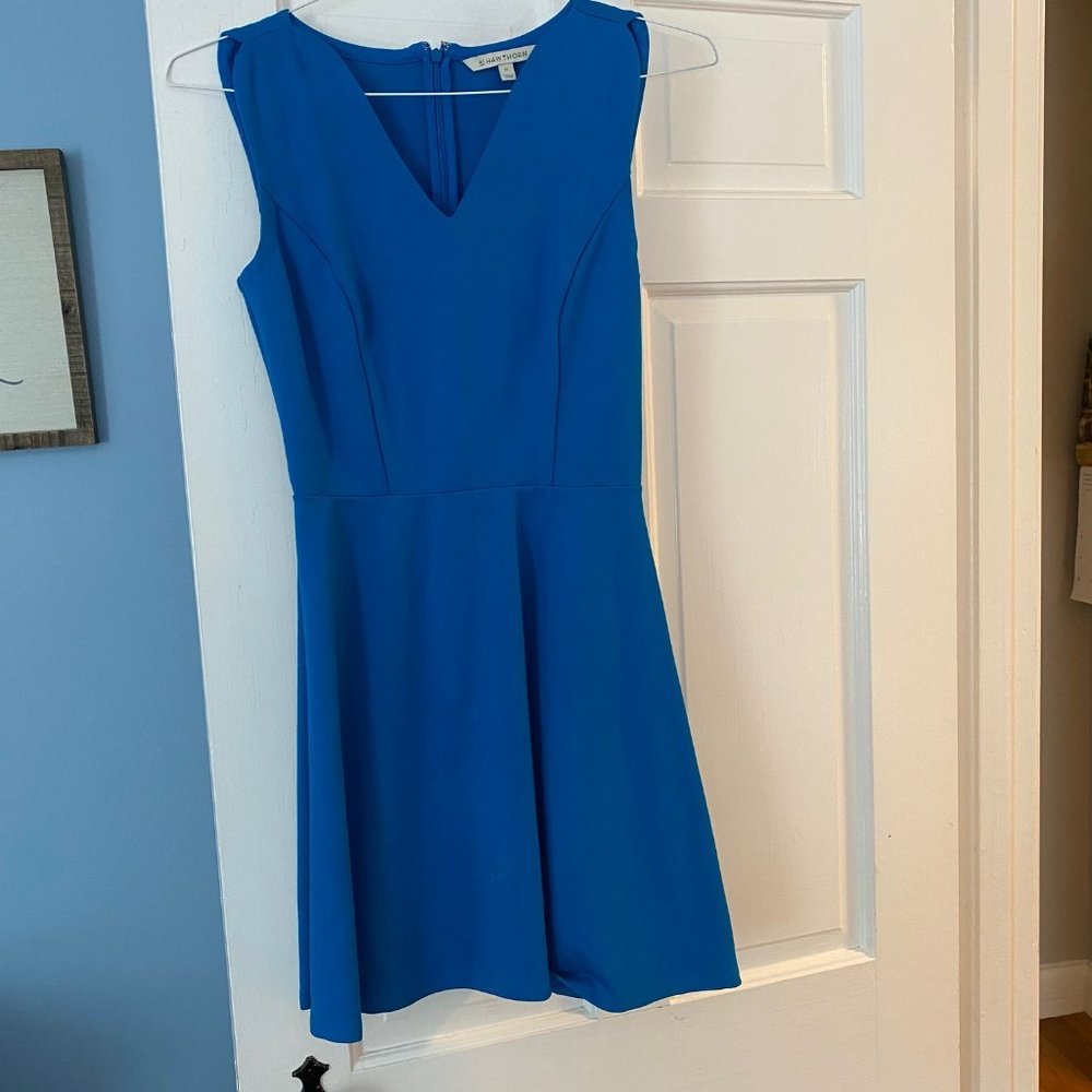 Blue Sleeveless Dress